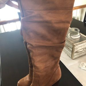 Jessica Simpson tall leather boots 👢